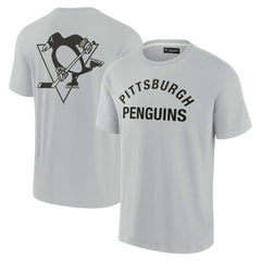 Pittsburgh Penguins Fanatics Unisex Elements Super Soft Short Sleeve T-Shirt - Gray - NHL
