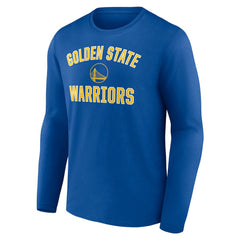 Golden State Warriors Victory Arch Team Long Sleeve T-Shirt Royal - NBA