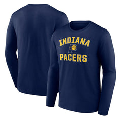 Indiana Pacers Victory Arch Team Long Sleeve T-Shirt Navy - NBA