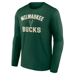 Milwaukee Bucks Victory Arch Team Long Sleeve T-Shirt Green - NBA