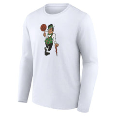 Boston Celtics Alternate Logo Long Sleeve T-Shirt White - NBA