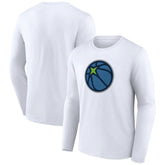 Minnesota Timberwolves Alternate Logo Long Sleeve T-Shirt White - NBA