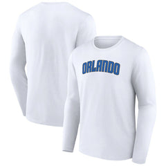 Orlando Magic Alternate Logo Long Sleeve T-Shirt White - NBA