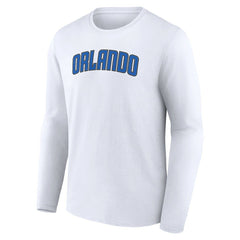Orlando Magic Alternate Logo Long Sleeve T-Shirt White - NBA