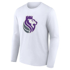 Sacramento Kings Alternate Logo Long Sleeve T-Shirt White - NBA