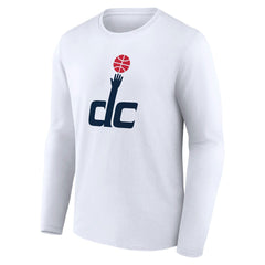 Washington Wizards Alternate Logo Long Sleeve T-Shirt White - NBA