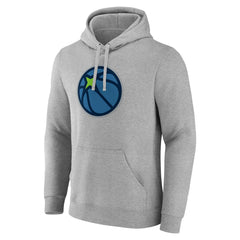 Minnesota Timberwolves Alternate Logo Pullover Hoodie Gray - NBA