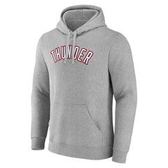 Oklahoma City Thunder Alternate Logo Pullover Hoodie Gray - NBA