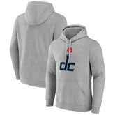 Washington Wizards Alternate Logo Pullover Hoodie Gray - NBA