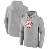 Atlanta Hawks Alternate Logo Pullover Hoodie Gray - NBA