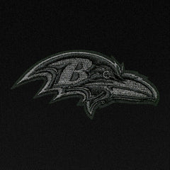 Baltimore Ravens Antigua Tonal Logo Generation Quarter-Zip Pullover Top Black | NFL