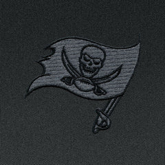 Tampa Bay Buccaneers Antigua Tonal Logo Victory Pullover Hoodie Charcoal | NFL