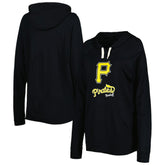 Pittsburgh Pirates Touch Women's Pre-Game Raglan Pullover Hoodie - MLB
