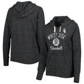 Chicago White Sox Touch Women's Training Camp Tri-Blend Lightweight Full-Zip Hoodie - MLB