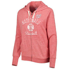 Washington Nationals Touch Women's Training Camp Tri-Blend Lightweight Full-Zip Hoodie - MLB