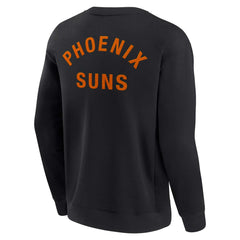 Phoenix Suns Unisex Elements Super Soft Fleece Pullover Sweatshirt Black - NBA