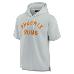 Phoenix Suns Unisex Elements Super Soft Fleece Short Sleeve Pullover Hoodie Gray - NBA