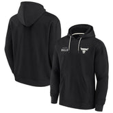 Chicago Bulls Unisex Elements Super Soft Fleece Pullover Hoodie Black - NBA