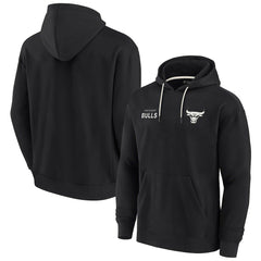 Chicago Bulls Unisex Elements Super Soft Fleece Pullover Hoodie Black - NBA