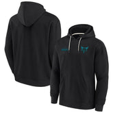 Charlotte Hornets Unisex Elements Super Soft Fleece Pullover Hoodie Black - NBA