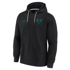 Charlotte Hornets Unisex Elements Super Soft Fleece Pullover Hoodie Black - NBA