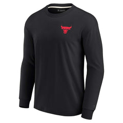 Chicago Bulls Unisex Elements Super Soft Long Sleeve T-Shirt Black - NBA
