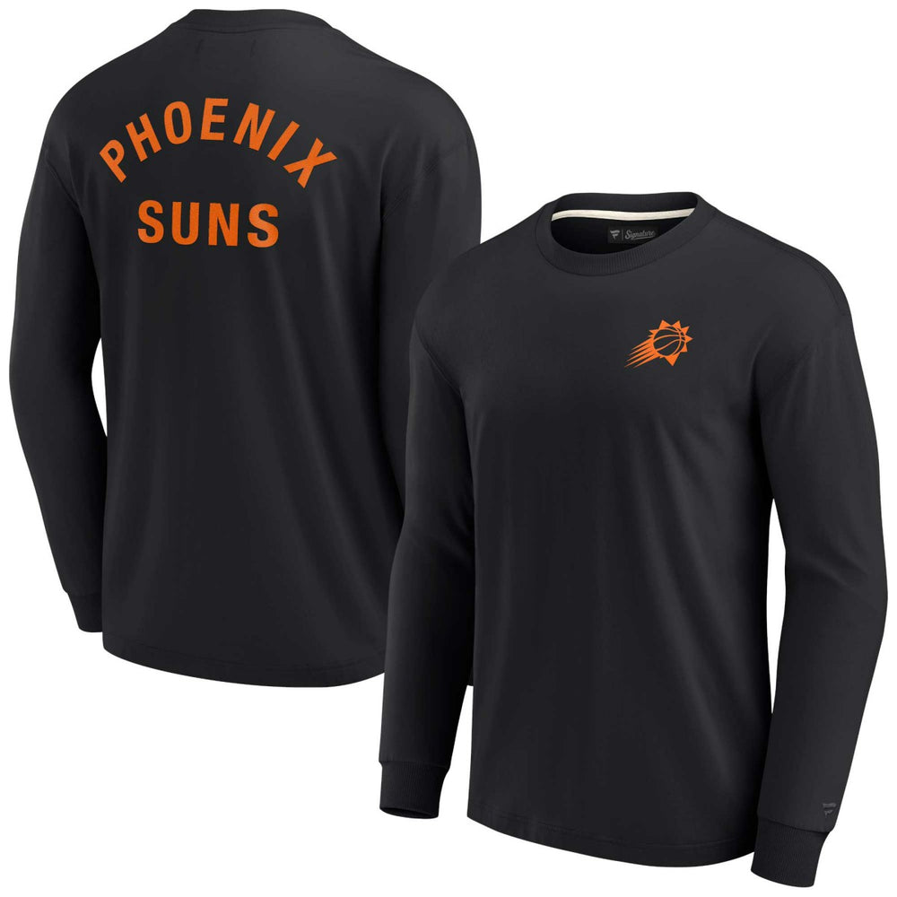 Phoenix Suns Unisex Elements Super Soft Long Sleeve T-Shirt Black - NBA