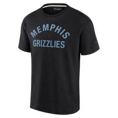 Memphis Grizzlies Unisex Elements Super Soft Short Sleeve T-Shirt Black - NBA