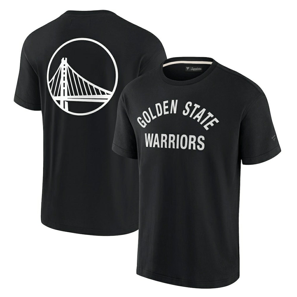 Golden State Warriors Unisex Elements Super Soft Short Sleeve T-Shirt Black - NBA