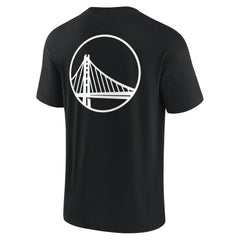 Golden State Warriors Unisex Elements Super Soft Short Sleeve T-Shirt Black - NBA