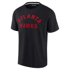 Atlanta Hawks Unisex Elements Super Soft Short Sleeve T-Shirt Black - NBA