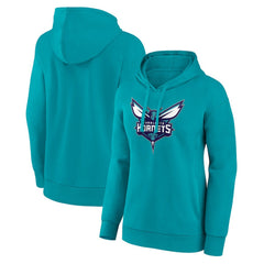 Charlotte Hornets Women's Team Primary Logo Pullover Hoodie Teal - NBA