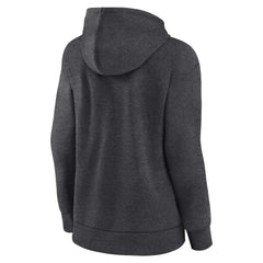 Boston Celtics Women's Wordmark Alt Pullover Hoodie Charcoal - NBA