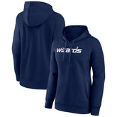 Washington Wizards Women's Wordmark Alt Pullover Hoodie Navy - NBA