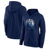 Minnesota Timberwolves Women's Gradient Logo Pullover Hoodie Navy - NBA