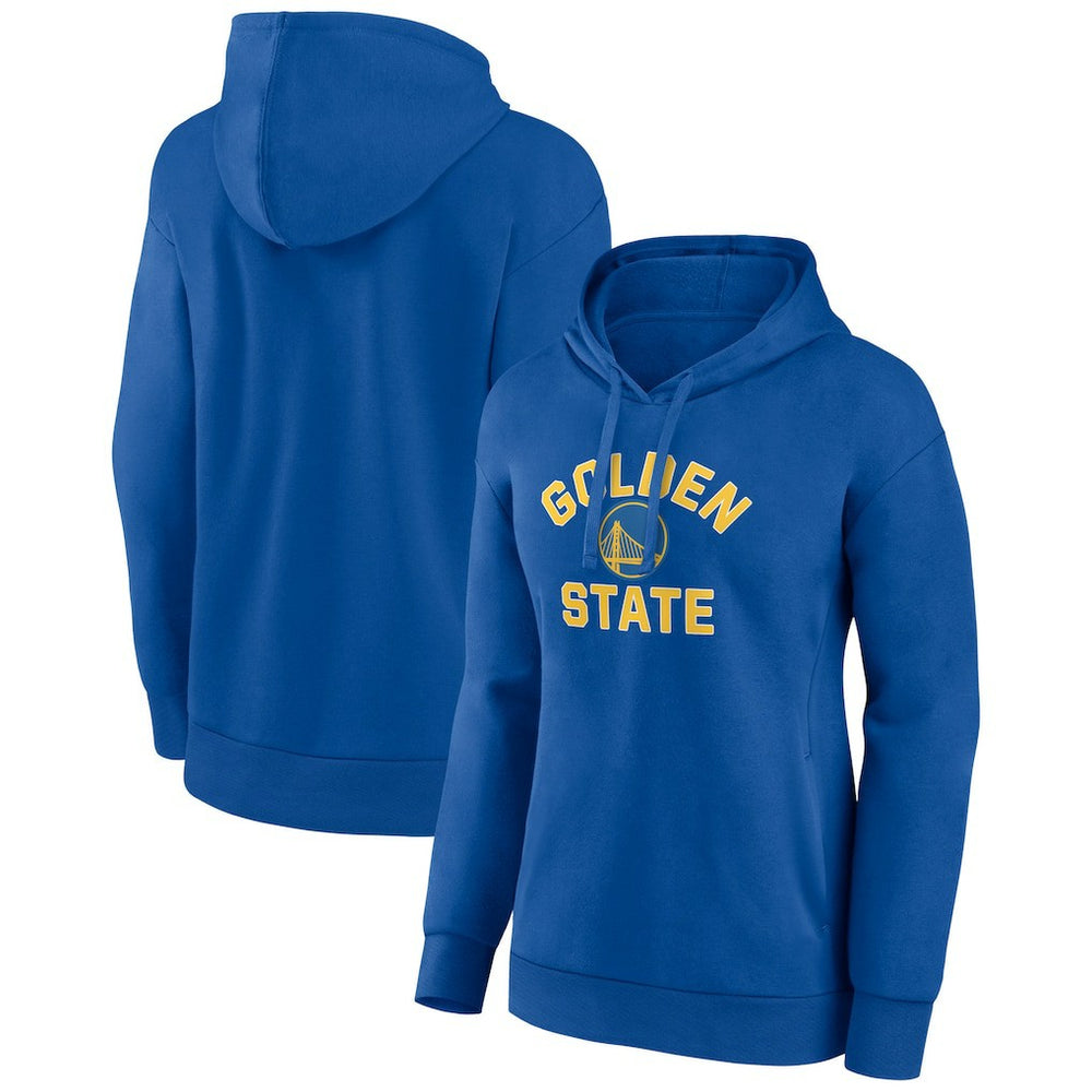 Golden State Warriors Women's Overtime Pullover Hoodie Royal - NBA