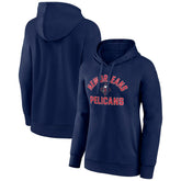 New Orleans Pelicans Women's Overtime Pullover Hoodie Navy - NBA