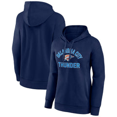 Oklahoma City Thunder Women's Overtime Pullover Hoodie Navy - NBA