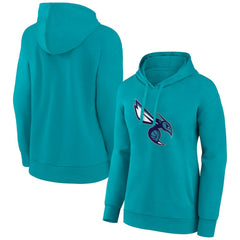 Charlotte Hornets Women's Alternate Logo Pullover Hoodie Teal - NBA