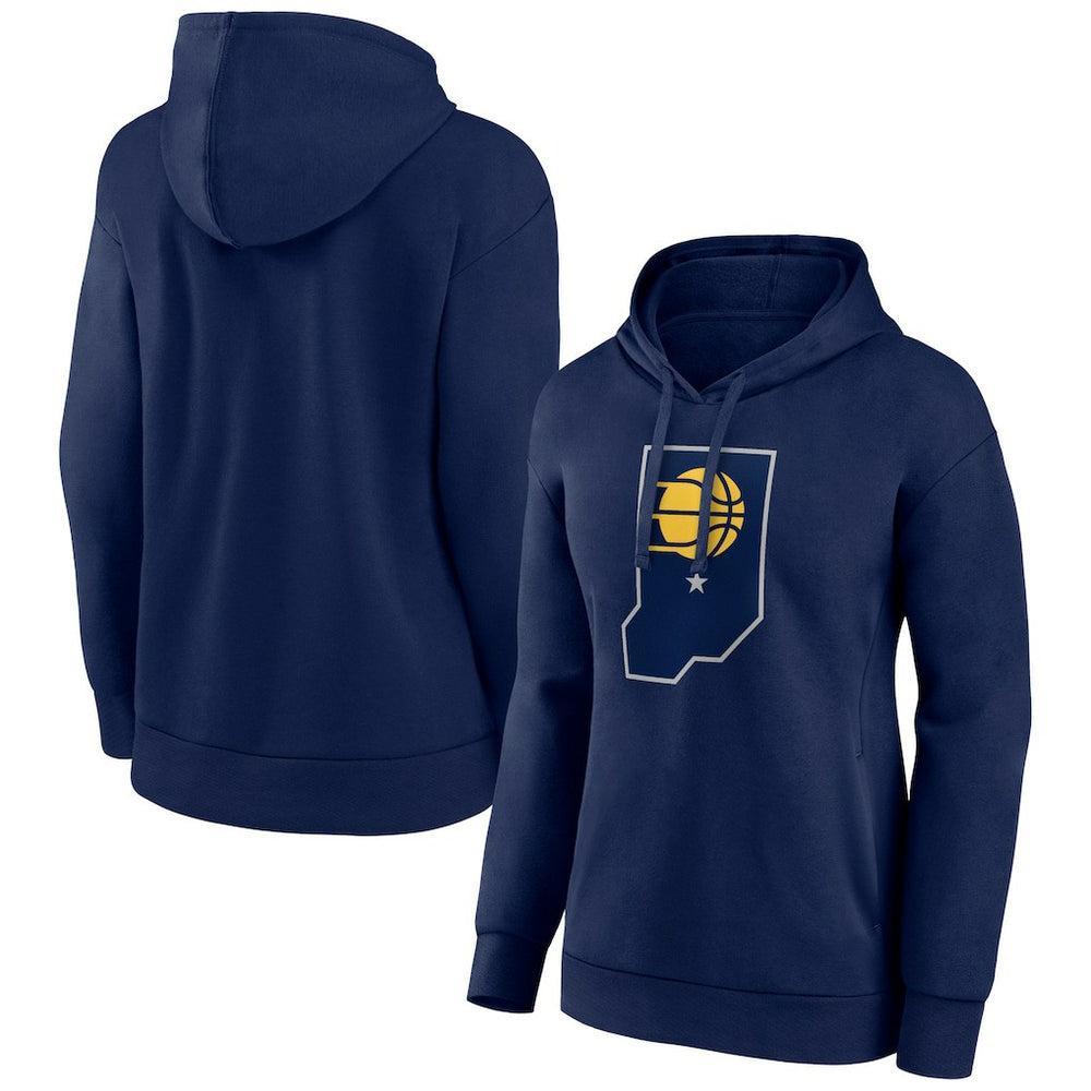 Indiana Pacers Women's Alternate Logo Pullover Hoodie Navy - NBA