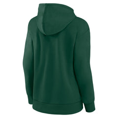 Milwaukee Bucks Women's Alternate Logo Pullover Hoodie Hunter Green - NBA