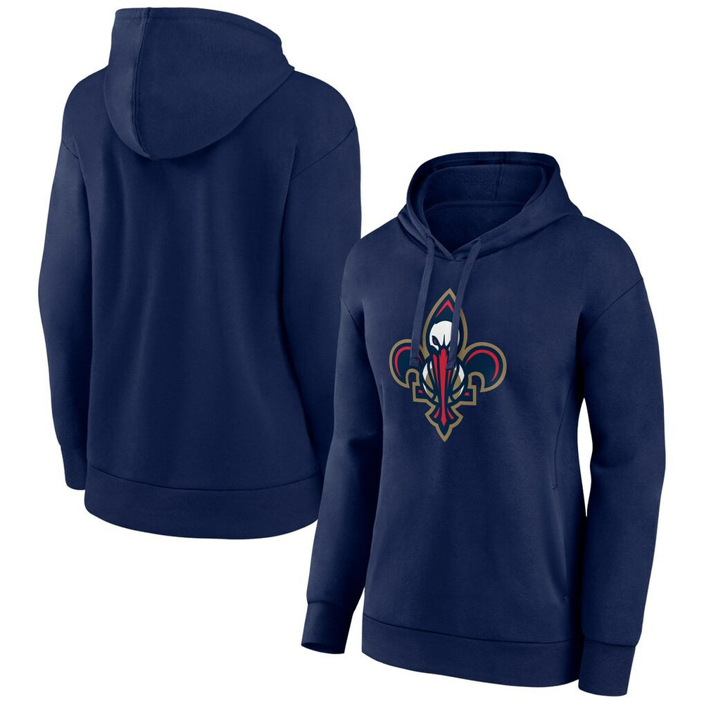 New Orleans Pelicans Women's Alternate Logo Pullover Hoodie Navy - NBA