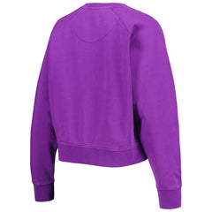 Phoenix Suns Sportiqe Women's Hardwood Classics Ashlyn Raglan Pullover Sweatshirt Purple - NBA