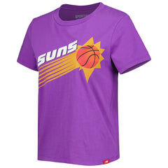 Phoenix Suns Sportiqe Women's Hardwood Classics Arcadia Elevated T-Shirt Purple - NBA