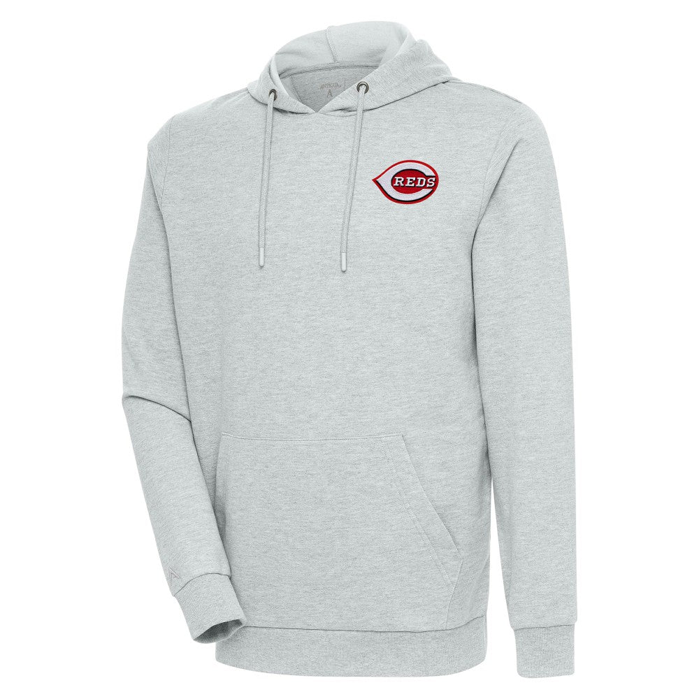 Cincinnati Reds Antigua Action Pullover Hoodie - MLB
