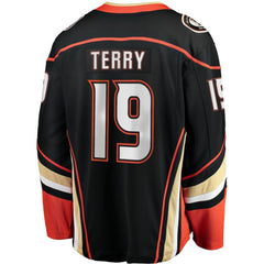 Troy Terry Anaheim Ducks Fanatics Home Team Breakaway Player Jersey - Black - NHL