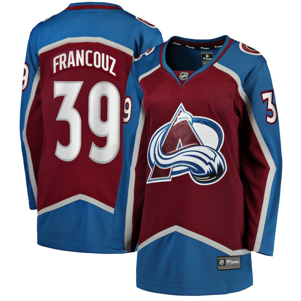 Pavel Francouz Colorado Avalanche Fanatics Women's Home Breakaway Player Jersey - Burgundy - NHL