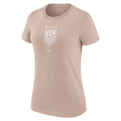 USWNT Women's Crest T-Shirt Tan | Nike discount