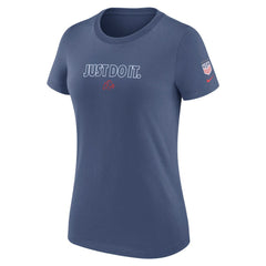 USWNT Women's Just Do It T-Shirt Blue | Nike discount