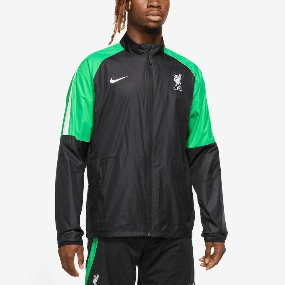 Liverpool Academy AWF Raglan Full-Zip Jacket Black | Nike Sale